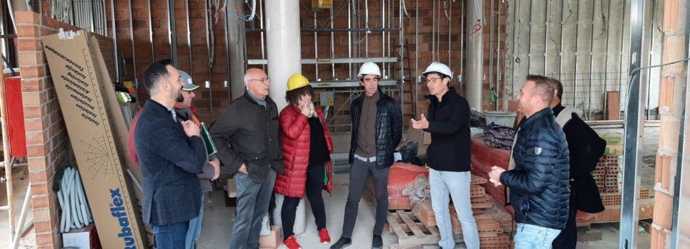 Les obres d’ampliació de la biblioteca municipal d’Alcanar avancen a bon ritme