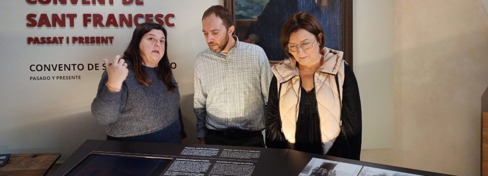 El Mucbe inaugura una exposició permanent sobre la història del Convent de Sant Francesc