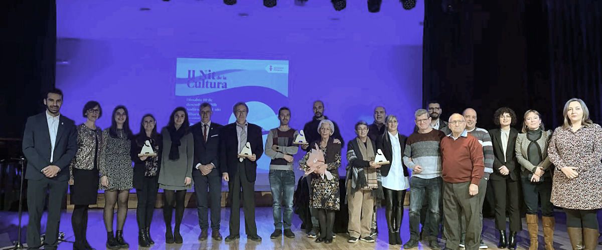 La segona Nit de la Cultura reconeix els 30 anys de Sanfaina, i a Mario López, Antonio Solé i Teri Panisello