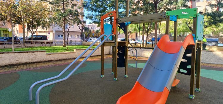 Benicarló inverteix 75.000 euros en la millora i renovació dels parcs infantils
