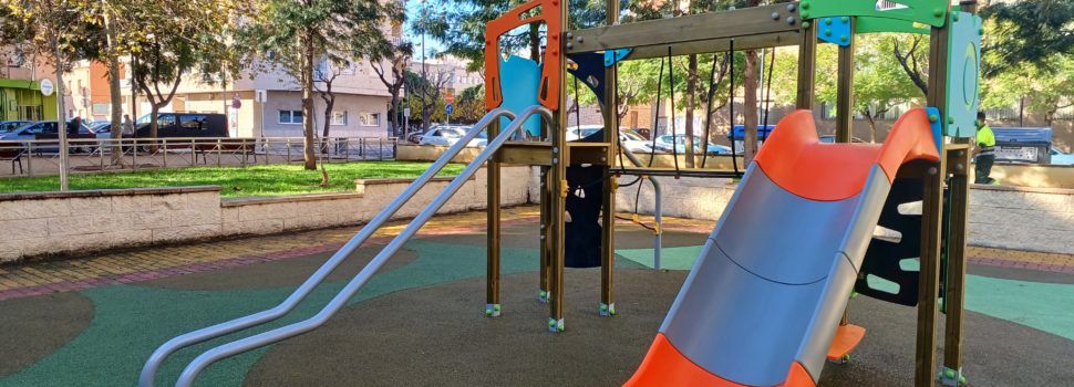 Benicarló inverteix 75.000 euros en la millora i renovació dels parcs infantils