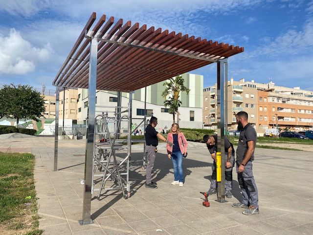Una pèrgola per a la plaça Mossén Tomàs de Benicarló