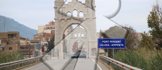 Innocentada des de l’Aldea amb el pont d’Amposta