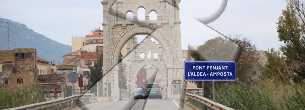 Innocentada des de l’Aldea amb el pont d’Amposta