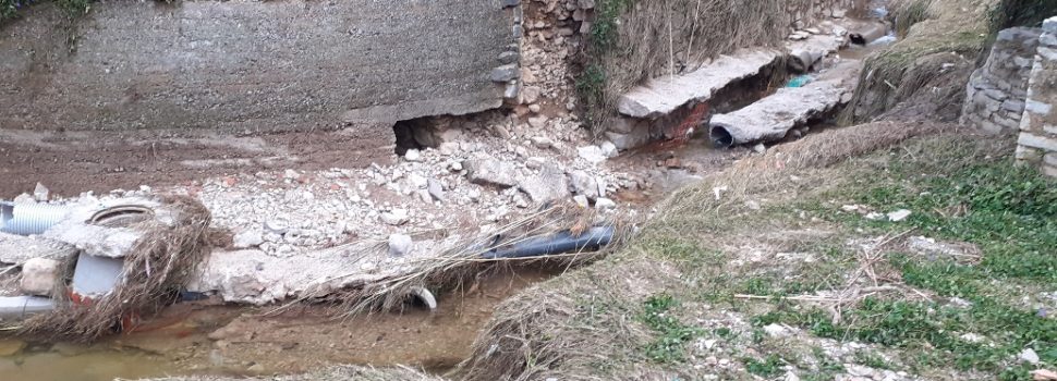 La Diputació de Castelló actuarà d’urgència en la reparació dels col·lectors i pous de Xert i la Pobla de Benifassà