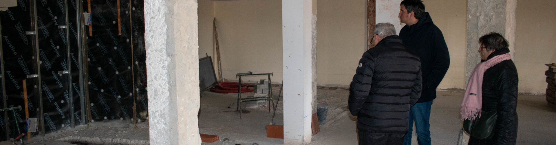 Continuen els treballs d’ampliació del Centre de Dia de Morella