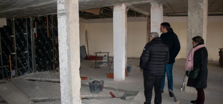 Continuen els treballs d’ampliació del Centre de Dia de Morella