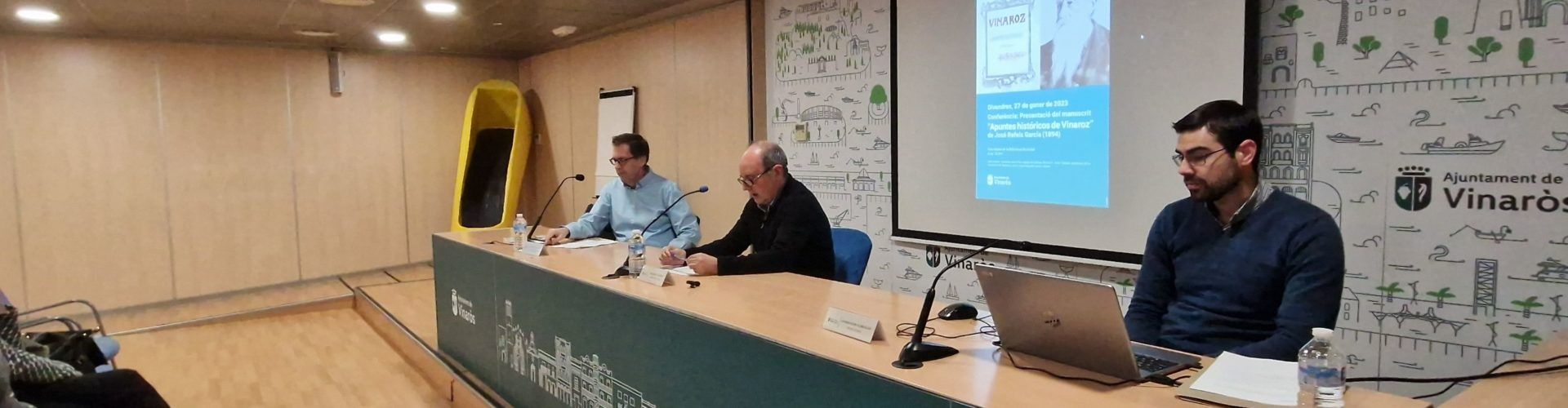 Presentació de la troballa d’un manuscrit de Rafels García sobre història de Vinaròs