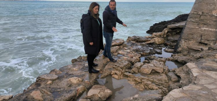 El PSOE segueix sense reparar el ferm de la Porteta a Peníscola més de dos anys i mig després del pas del temporal Glòria