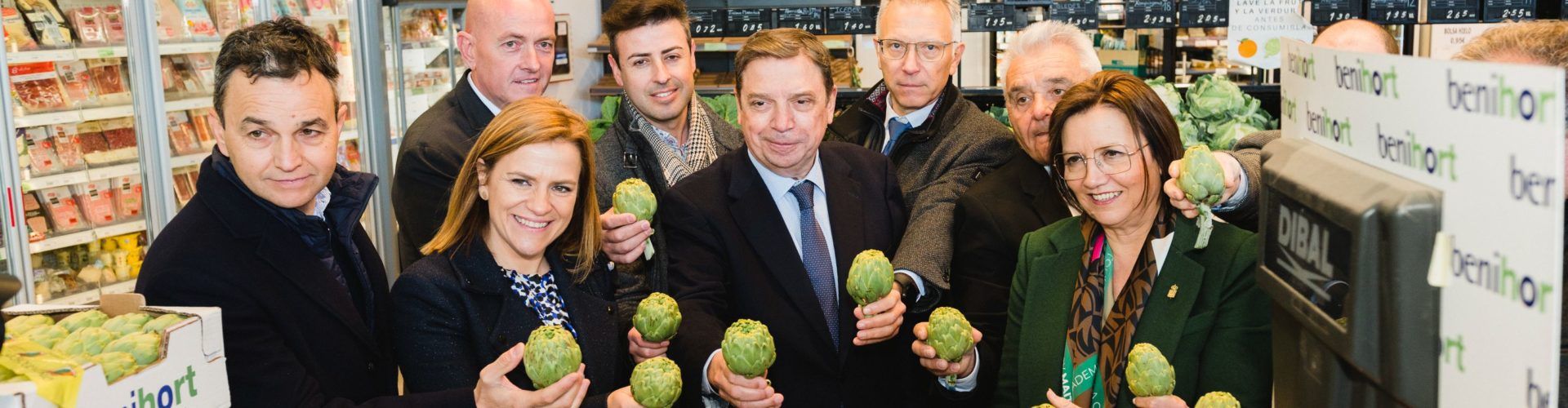 Benihort acoge la visita del ministro de Agricultura