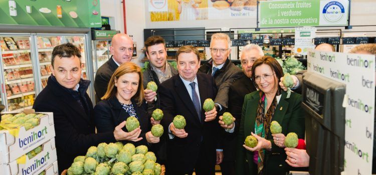 Benihort acoge la visita del ministro de Agricultura
