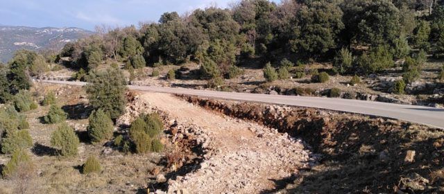 La Diputació inverteix 300.000 euros en millorar la carretera de Vallibona