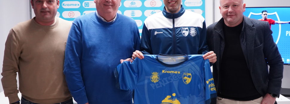 Jesús Aicardo, presentado como nuevo jugador del Servigroup Peñíscola