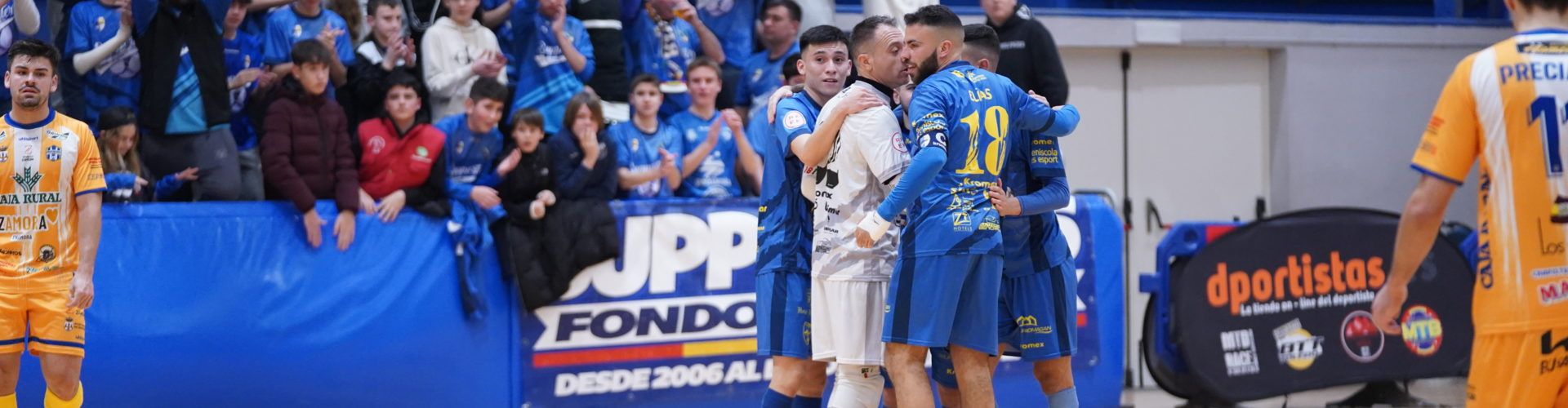 El Servigroup Peñíscola empieza 2023 con otra goleada ante Benavente (6-2)