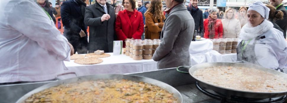 José Martí assisteix a la demostració gastronòmica de la Festa de la Carxofa de Benicarló