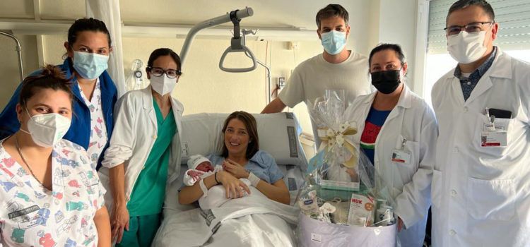 Chloe, primer naixement 2023 a l’Hospital de Vinaròs