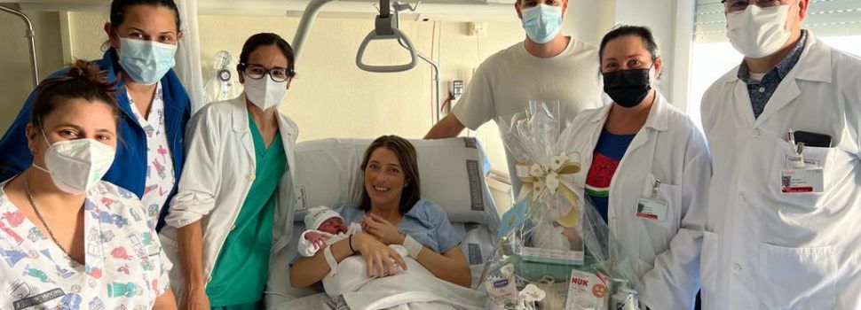Chloe, primer naixement 2023 a l’Hospital de Vinaròs
