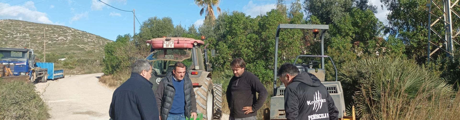 L’Ajuntament de Peníscola adequa el camí d’accés al Parc Natural de la Serra d’Irta