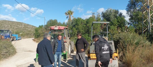 L’Ajuntament de Peníscola adequa el camí d’accés al Parc Natural de la Serra d’Irta