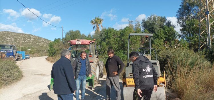 L’Ajuntament de Peníscola adequa el camí d’accés al Parc Natural de la Serra d’Irta