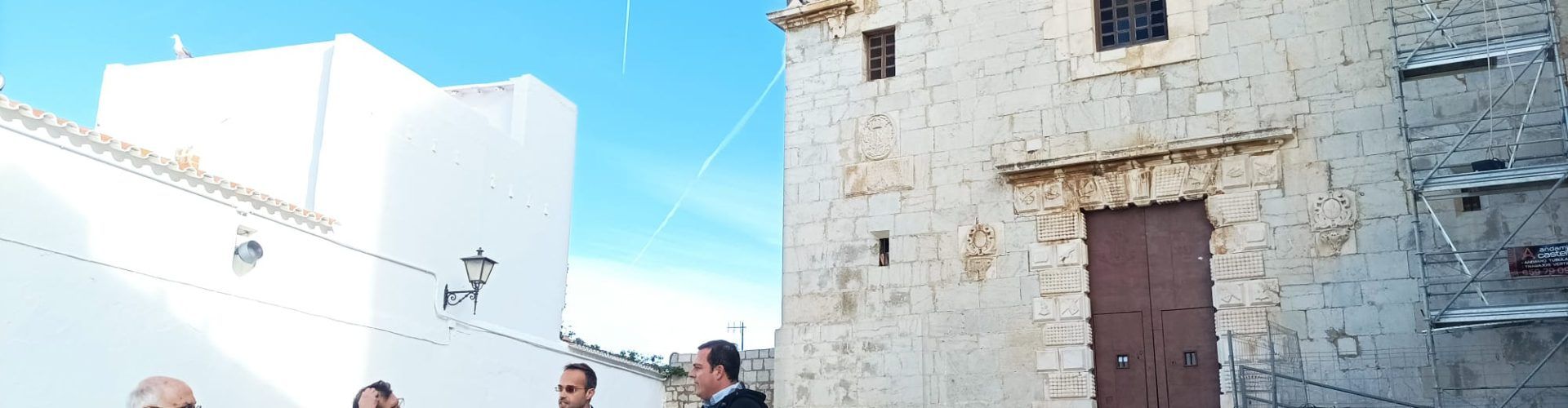 L’Ajuntament de Peníscola col·labora en la reparació de la cúpula de l’ermita de la seua Patrona