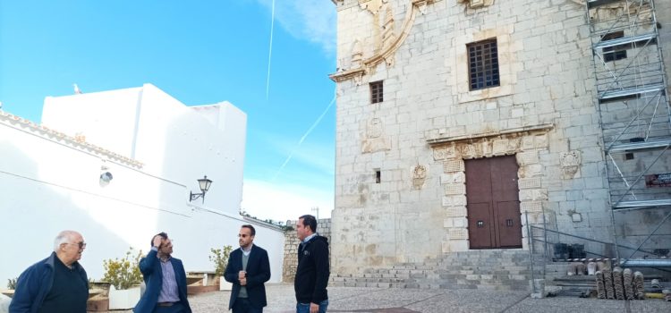 L’Ajuntament de Peníscola col·labora en la reparació de la cúpula de l’ermita de la seua Patrona