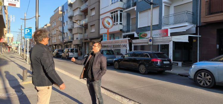 L’Ajuntament de Peníscola aborda la reurbanització de l’Av. d’Espanya