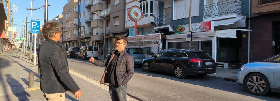L’Ajuntament de Peníscola aborda la reurbanització de l’Av. d’Espanya