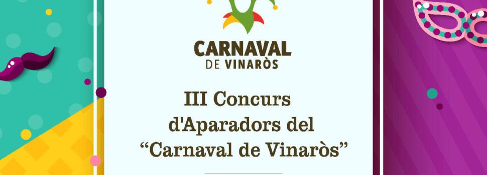 III Concurs d’Aparadors i decoracions del Carnaval 2023