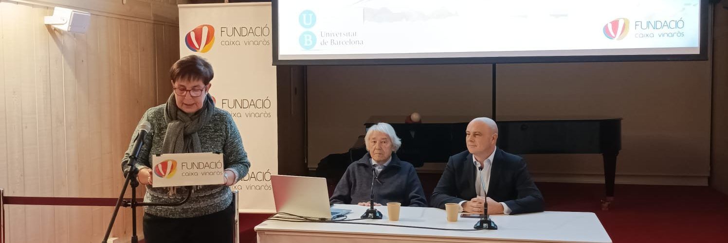 Magistral conferència a Caixa Vinaròs del professor Sebastià Serrano
