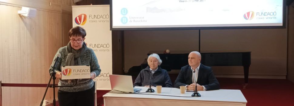 Magistral conferència a Caixa Vinaròs del professor Sebastià Serrano
