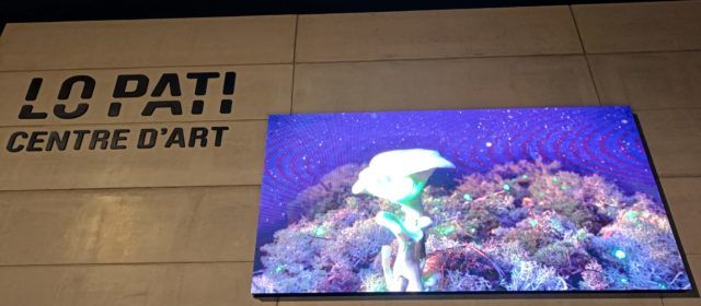 Lo Pati estrena a Amposta una gran pantalla exterior per oferir art digital