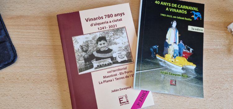 Antinea reedita els dos èxits editorials de Julián Zaragozá