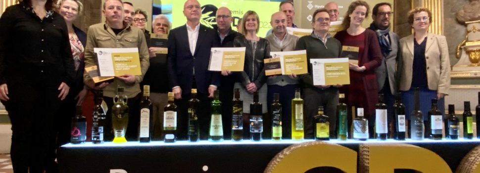 Olis de Bot, Villlalonga del Camp i Godall, premiats per la Diputació de Tarragona i l’Ajuntament de Reus