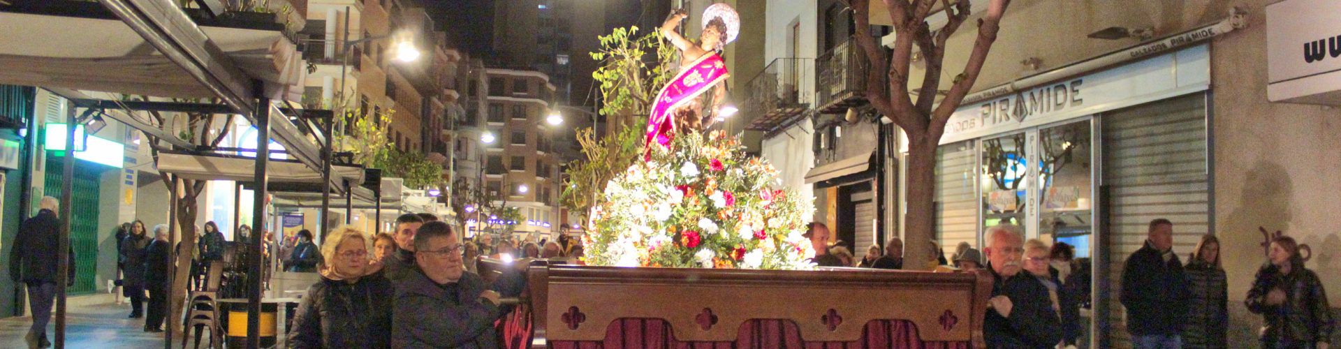 La processó tanca la festa de Sant Sebastià a Vinaròs