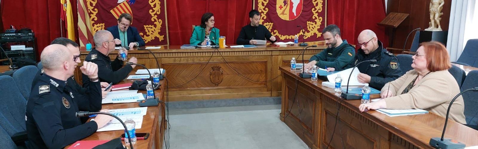 Vinaròs celebra la Junta de Seguretat Local amb motiu de la celebració del Carnaval 2023