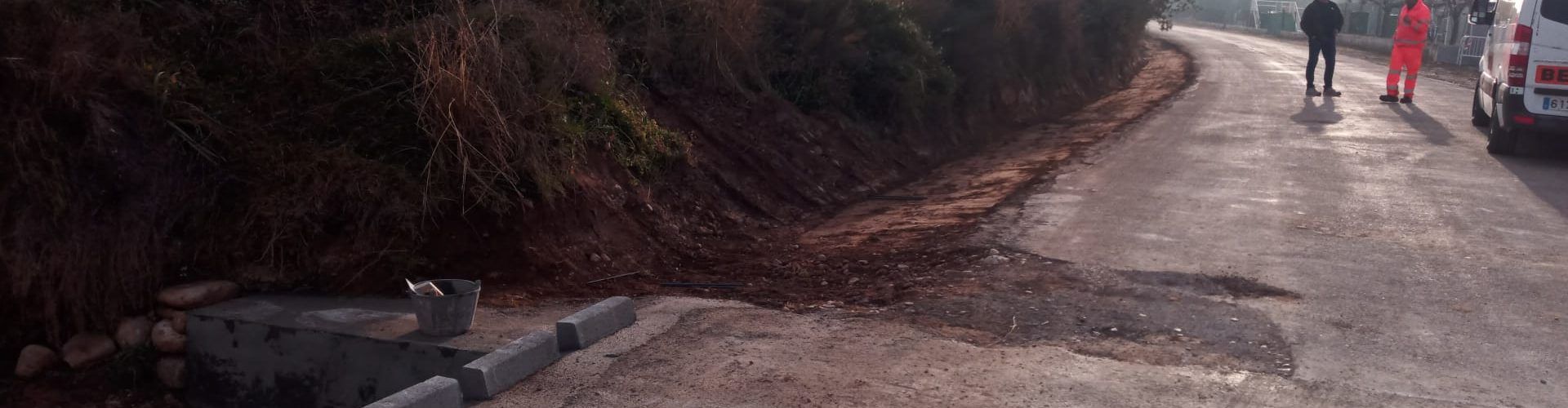 Acaben les feines de millora de l’asfalt dels camins Cometes i Melilles