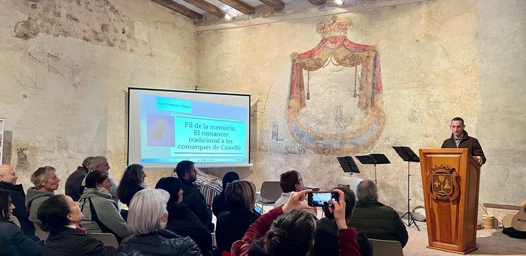 Conferència a Càlig sobre el romancer de tradició oral al nord valencià