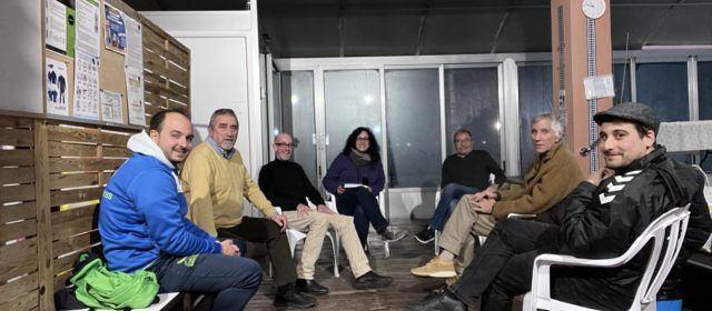 Compromís Benicarló es reuneix amb el Club de Natació per escoltar les seues necessitats i es compromet amb el futur de la piscina