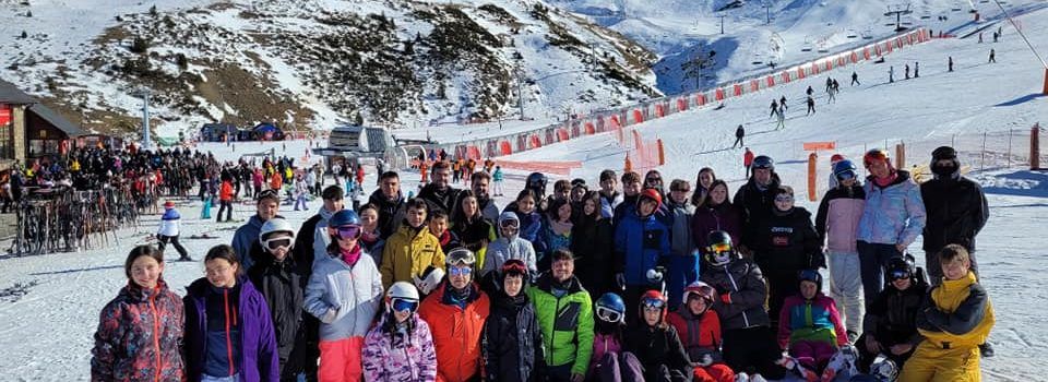 L’IES Joan Coromines de Benicarló esquía a Boí Taüll