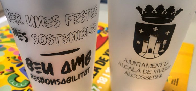 L’Ajuntament d’Alcalà-Alcossebre aposta pels gots reutilitzables durant el Carnestoltes