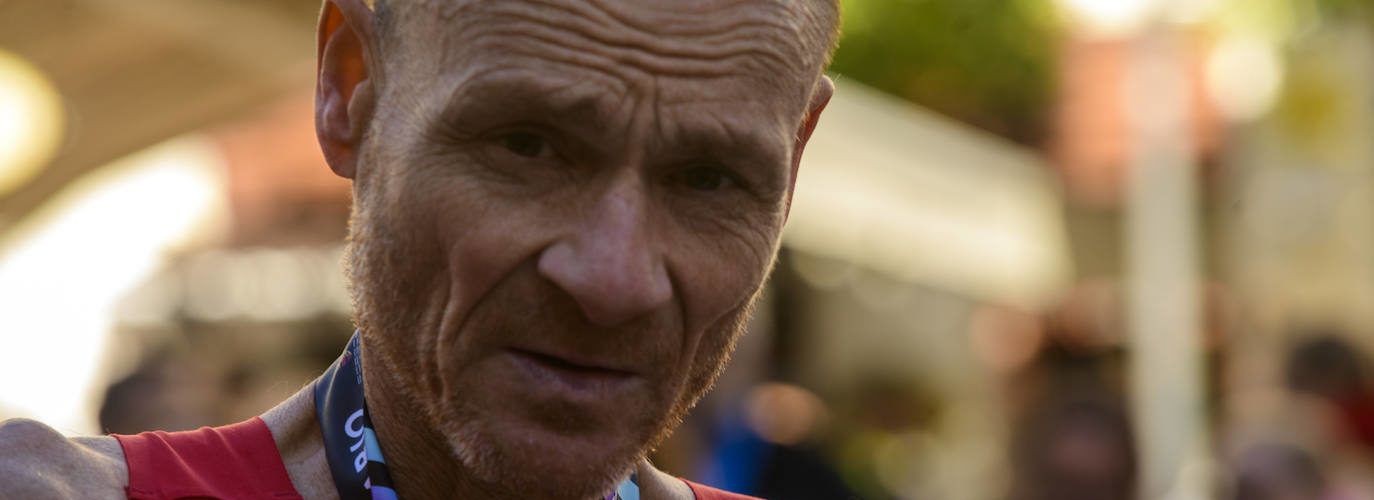 Paco Balastegui, del Club Esportiu Vinaròs, 4è a la Marató de Múrcia