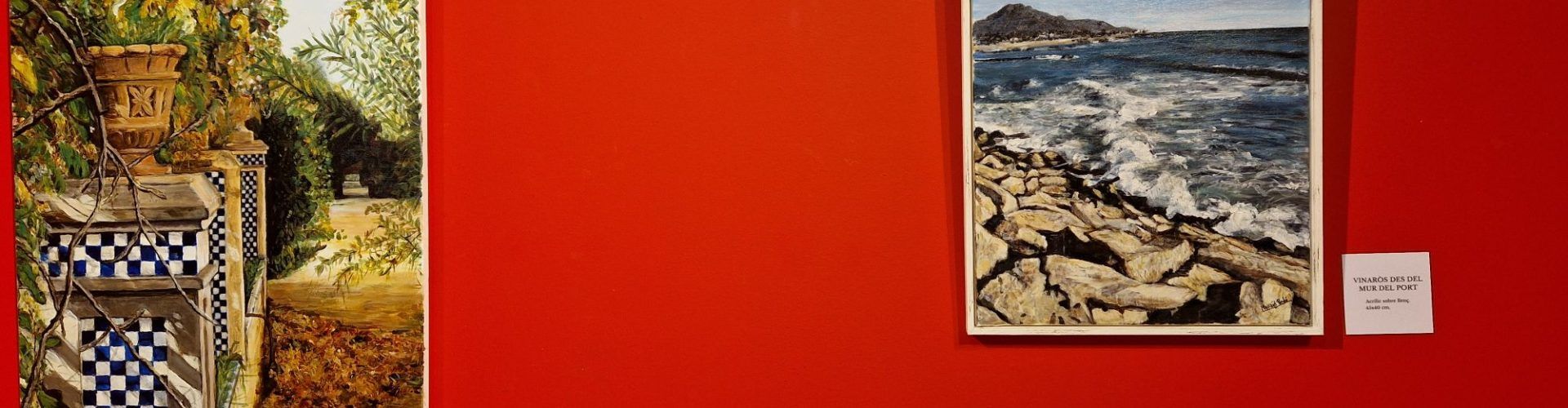 Exposició a l’Auditori de Vinaròs de Maribel Redó