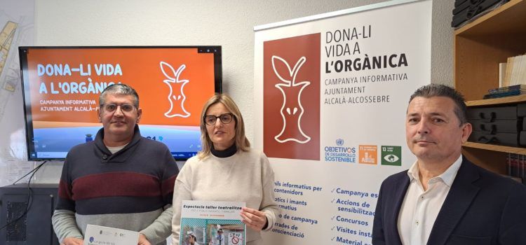 L’Ajuntament d’Alcalà-Alcossebre posa en marxa la campanya “Dona-li vida a l’orgànica” per a reciclar més i millor