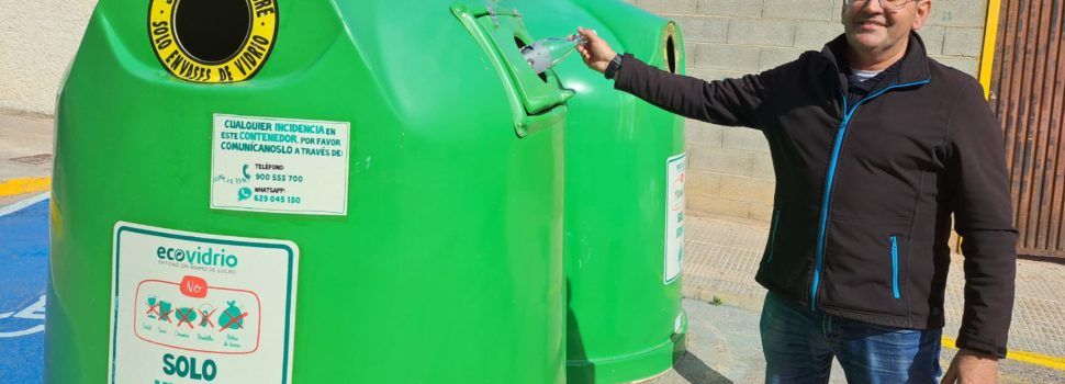 Alcalà-Alcossebre lidera el reciclatge de vidre a la província de Castelló durant 2022