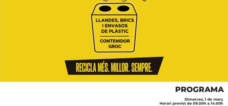 Benicarló competirà per a guanyar ‘El Repte del Reciclatge’