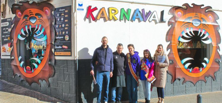 La cafetería Kontinental guanya el concurs d´aparadors de Carnaval i premis també per a PatchLupe i Viajes Maestrazgo