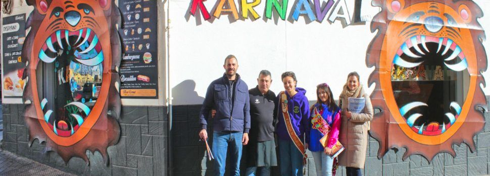 La cafetería Kontinental guanya el concurs d´aparadors de Carnaval i premis també per a PatchLupe i Viajes Maestrazgo