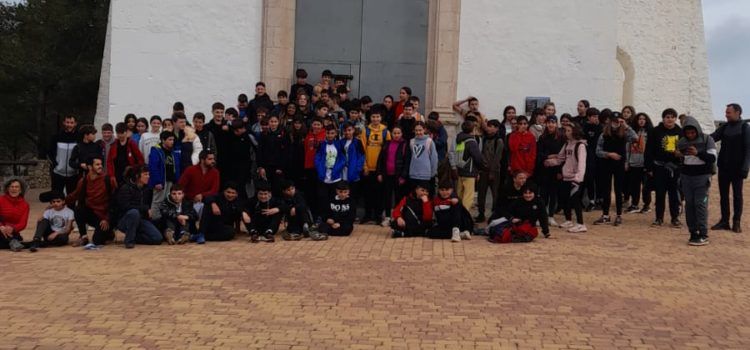 L’alumnat de 1r ESO de L’IES Leopoldo Querol, de ruta per la serra d’Irta