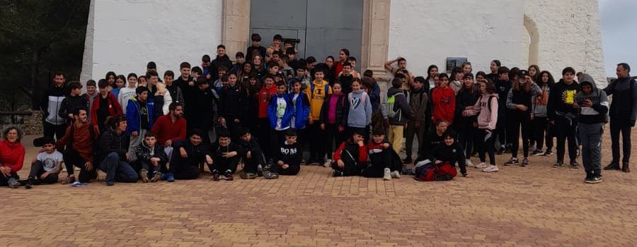 L’alumnat de 1r ESO de L’IES Leopoldo Querol, de ruta per la serra d’Irta